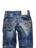 Japan Style Big Print Jeans