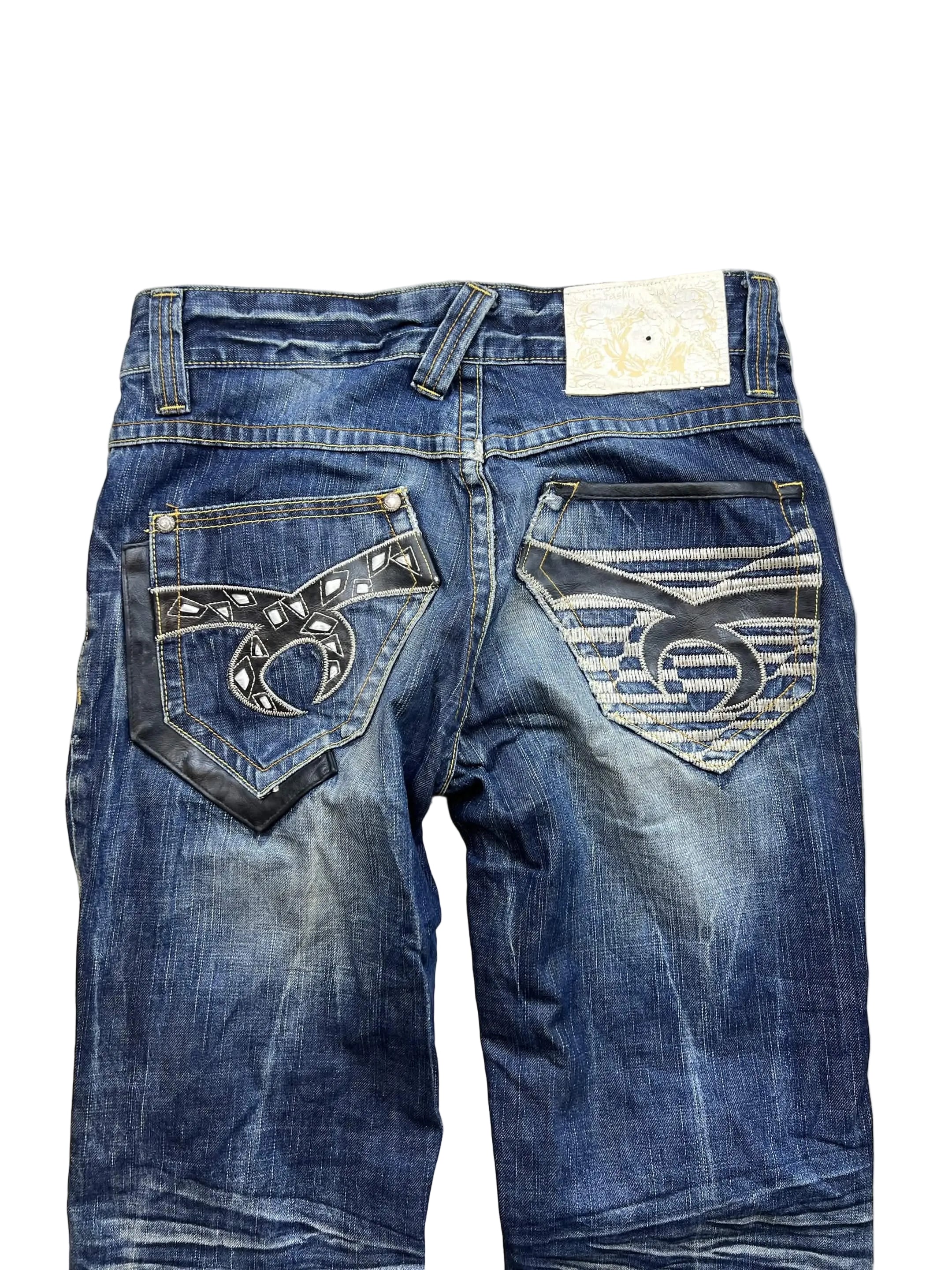 Japan Style Big Print Jeans