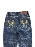 Japan Style Big Print Jeans