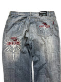 Japan Style Big Print Jeans