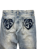 Japan Style Big Print Jeans