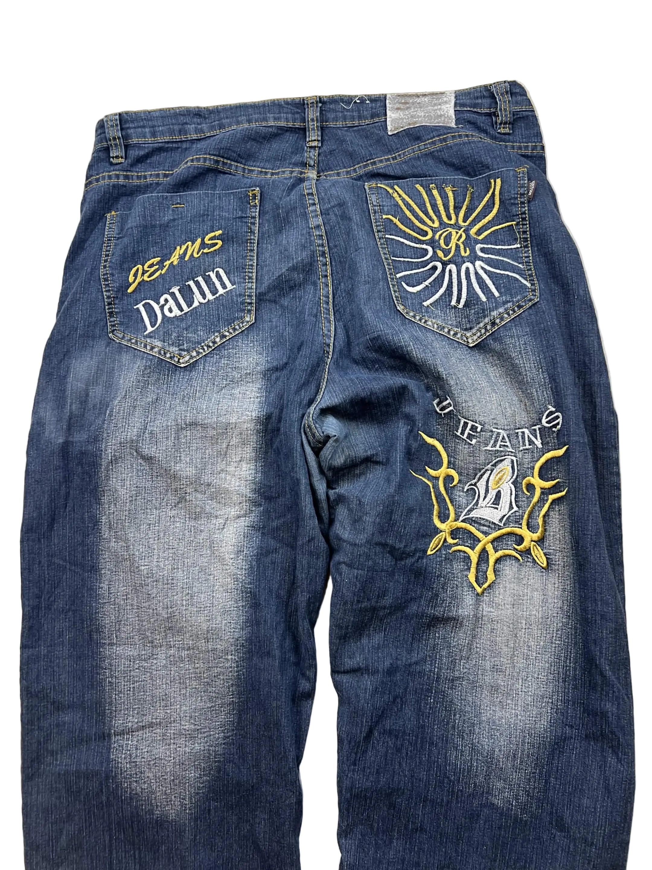 Japan Style Big Prints Jeans